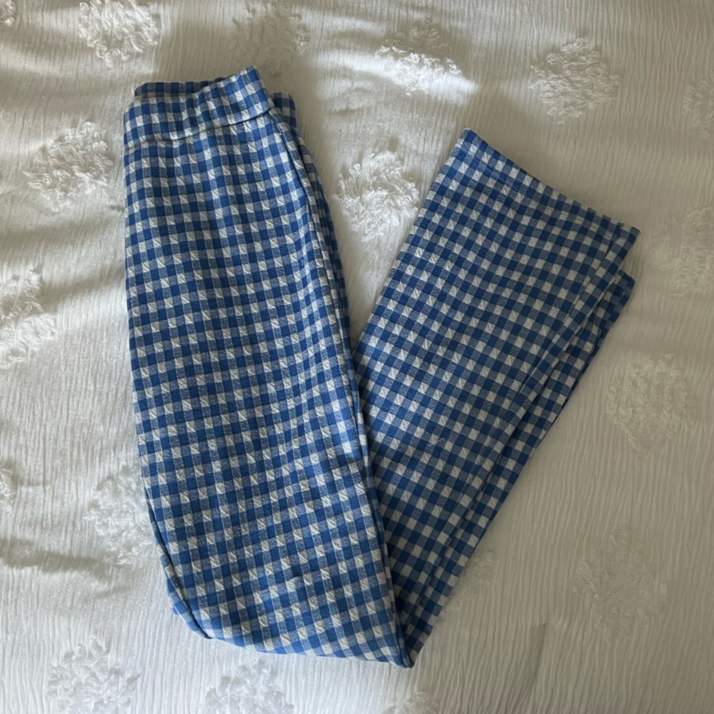 Gingham pants